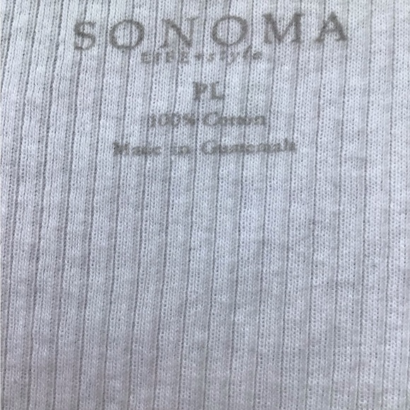 White Tank Top, Sz. PL - Picture 3 of 4